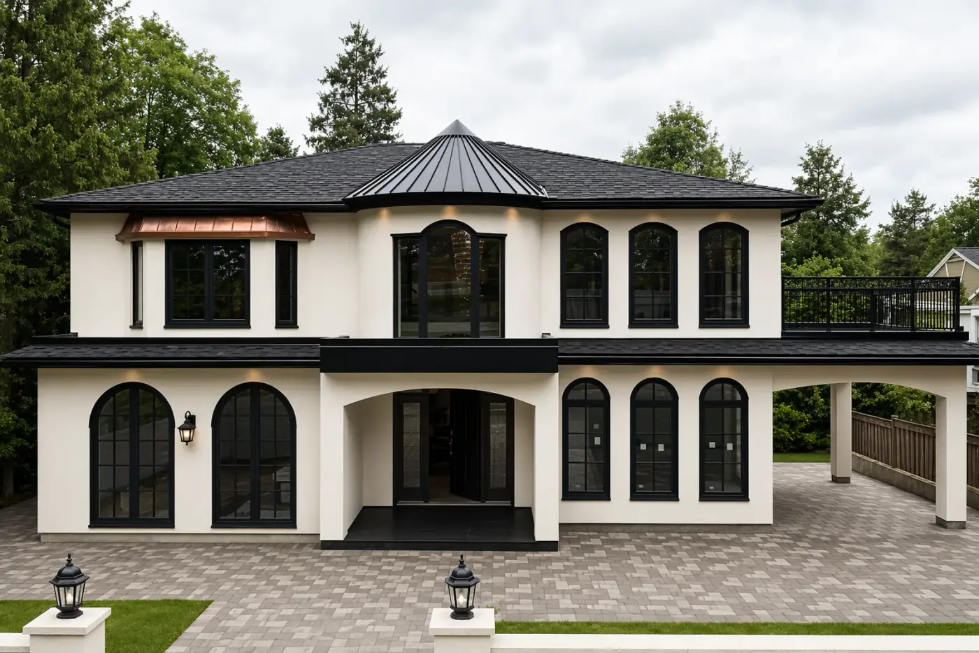Custom luxury home built by Vivanta Constructions in Vancouver BC — 4032 Marine Dr project